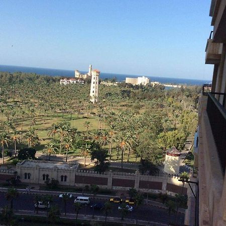 דירות אלכסנדריה Sea & Garden View At Al-Muntazh Towers - إطلاله علي البحر و حدائق قصر المنتزه מראה חיצוני תמונה